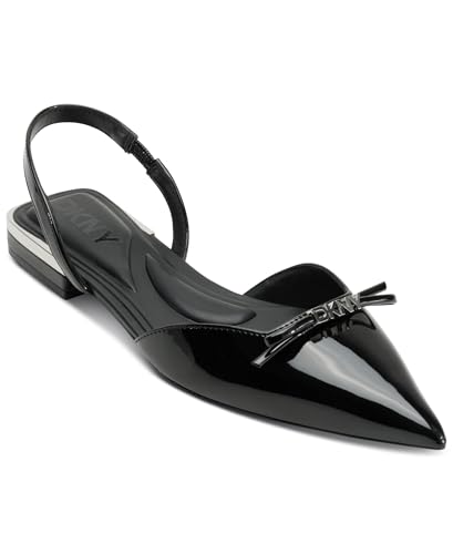 Mule DKNY Mahaska-Slingback noire à semelle rembourrée anti-fatigue pour femme
