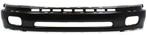 Evan Fischer Bumper for Toyota Tundra Base SR5 2000-2006 Front Lower Painted Black Steel Replaces # 521010C010 TO1002171