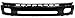 Bumper Compatible with Toyota Tundra 00-06 Front Bumper Lower Black Base/SR5 Models Steel Type