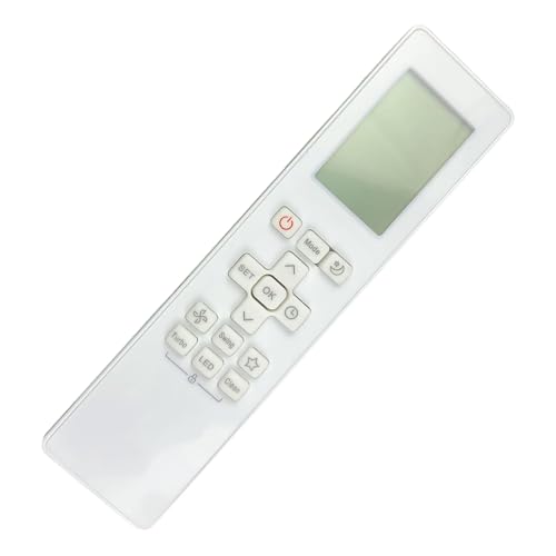 OSNIYAW Mando a distancia de funcionamiento simple para RG10B (G) BGEF Transmisión de largo alcance y etiquetas claras en inglés para aire acondicionado