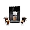 Bosch tpu40109 500 series fully automatic espresso machine with whole bean compartment and ground coffee chute tft display touch control panel external milk system and 9 beverage options black  urban country home decor