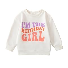 Birthday Girl White Sweatshirt