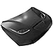 HYPER GLORY Car Hood, Compatible with 2011-2025 Dodge Durango All Models, 2021+ Hellcat Style Unpainted Black Aluminum Replacement Auto Hood Panel