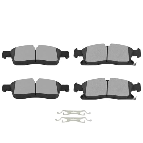 Image of SCITOO D1904-8856 Disc Brake Pads Sets Front Metal Brake Pads w /Hardware | For Mercedes-Benz For GL350 2013-2016,For GL450 2013-2016,For GLE400 2018,For GLS450 2017-2019