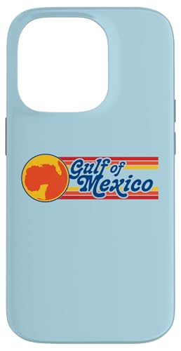 Gulf of Mexico Vintage 80s Retro Eighties Classic Coque pour iPhone 14 Pro