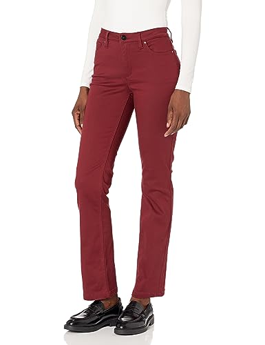 Jones New York Women's Lexington Straight Jean-Bordeaux