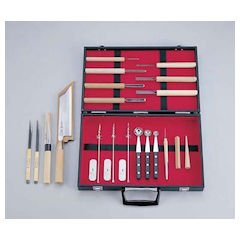 Amazon｜正本総本店 ムキモノセット Bセット 刀身:玉白鋼、柄:水牛角朴