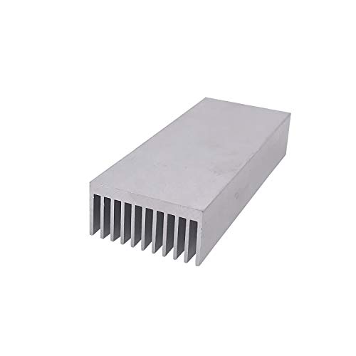 Awxlumv 2 Pcs Aluminum Chipset Heatsink 100 X 40 X 20Mm/ 3.93 X 1.57X 0.79 Inch Diffusion Cooling Fin Comb Heat Sink Cooler #TOP1
