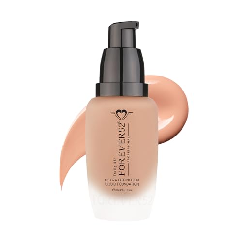 Image of Daily Life Forever52 Ultra Definition Liquid Foundation |24H Wear, Medium to Full Coverage, Pore-Minimizing & Mattifying, Long Lasting, Anti-Aging, Satin Finish| All skin type - Sundae (FLF007) 30ml
