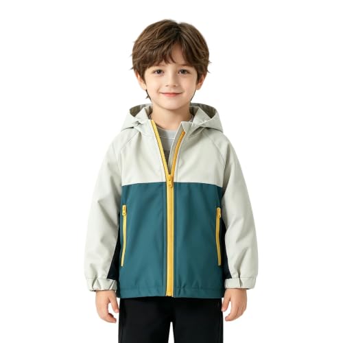 Chaqueta softshell para niños transpirable para uniforme escolar y deportes 2
