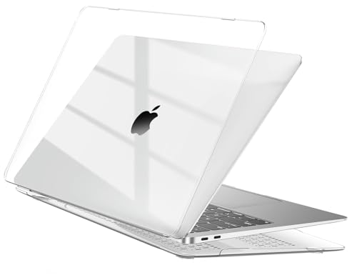 Ya en manzanajugosa.com: EooCoo Funda para MacBook Air 13.3 Pulgadas M1 A2337 A2179 A1932, 2020 2019 2018, Cubierta de Plástico Dura Carcasa para MacBook Air 13.3 con Retina Pantalla y Touch ID - Cristal Transparente