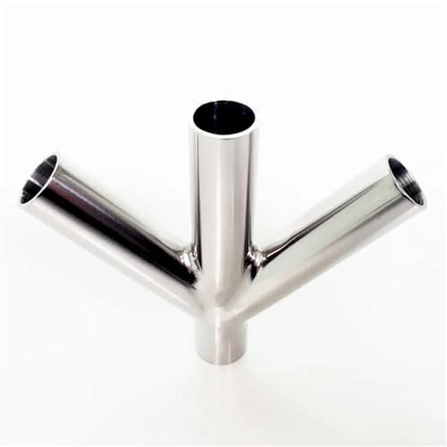Tuyau OD 108mm Y 4 voies inox 304 pour diviser les flux sanitaires proprement - 4