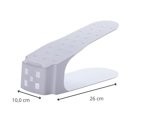 Kit 3 Suportes Organizadores Para Sapatos Sandálias E Tênis