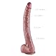 Hismith Riesen Dildo für Fickmaschine, Extra Langer Dildo für Männer und Frauen, XXL Dildo mit Kliclok System, Monster Dildo für Sexmaschine, Sexspielzeug mit Saugnapf