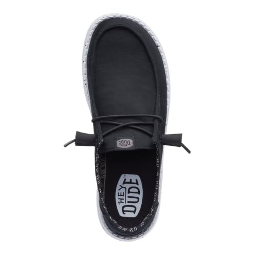 Image of HEYDUDE Women's Wendy Stretch Canvas Slip On Shoes | Easy On Loafer