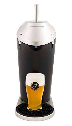 Fizzics Original. Portable Beer System with Fizzics Micro-foam Technology for a Bottle to Draft Experience (for 64 oz. growlers, cans and bottles). Black and Gray. - Thumbnail 3