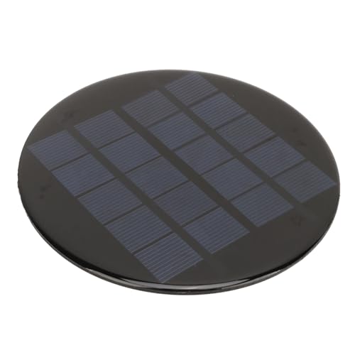 Mini Solarmodul, 1,1W 5V 120mm Rund Kleines Polykristallines Silizium Solarzellen Modul