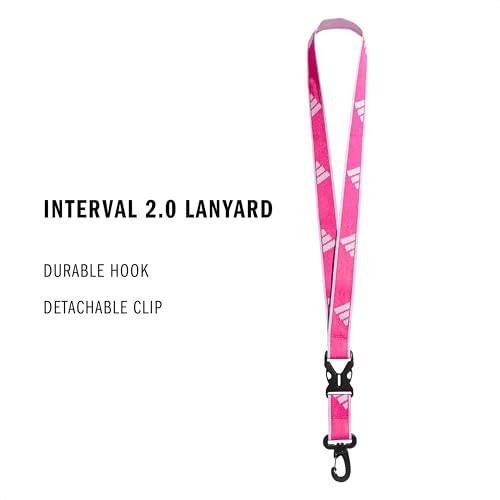 Image of adidas Unisex Adult Lanyard for Keys, ID Badge Holder, Keychain with Breakaway Buckle