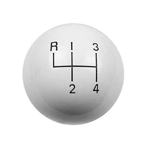 Hurst 1637626 White Plastic Replacement Shifter Knob by Hurst - Image 2