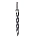 Nutriess Construction Reamer 6542 M2 High Speed Steel 3/4 Inch Round Shank 5 Flutes Spiral Maintenance Reamer for Efficient Drilling and Smooth Finishing in Industrial Applications