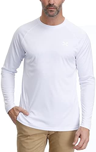 Corna Men’s Long Sleeve Crew Neck T-Shirt Moisture