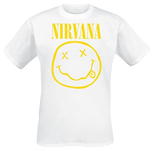 T-shirt jaune smiley blanc XL pour partager votre bonne humeur et adopter un style solaire unique