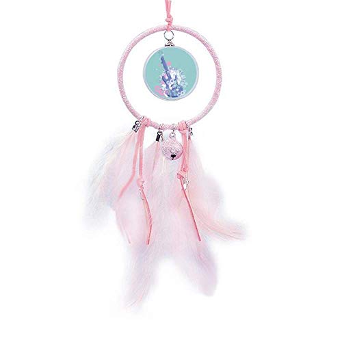 Dream catcher guitare à petite cloche, cadeau idéal pour chambre d'ado