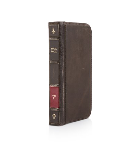 Twelve South BookBook Étui à Porte-Monnaie Marron Cover