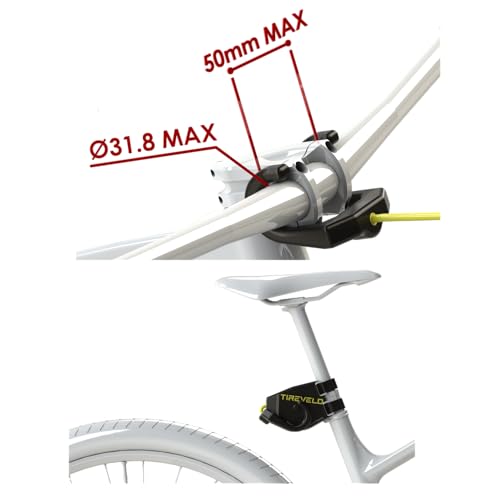 TIRE-VELO/TOW-Bike Towing System Child/Adult Retractable, Black, 120x80x80 - Image 3