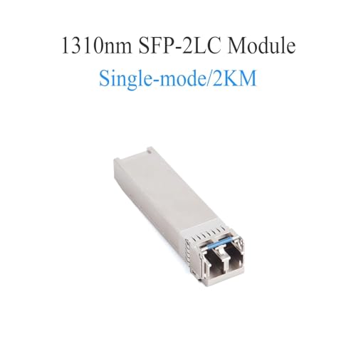 Modules SFP monomode 10G résolvez les lenteurs réseau fibre 2 LC 2km - 2