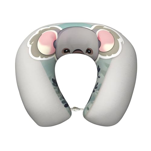 Almohada de Viaje de Espuma Viscoelástica Premium Negra miniatura 1