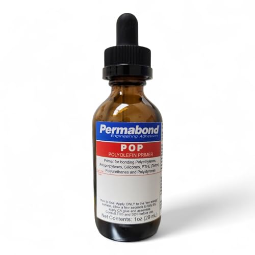 Permabond Pop CA Glue Primer for Polyolefins, PTFE, Polyethy...