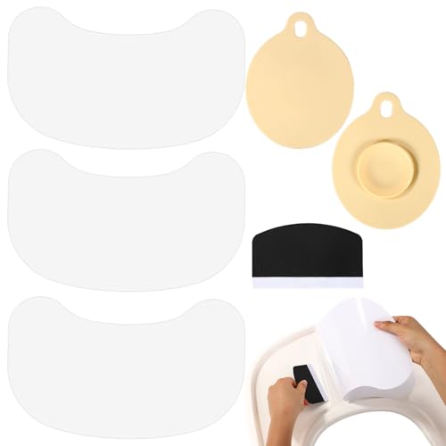 High Chair Tray Sticker Set for Stokke Tripp Trapp, Non-Slip Tray Accessories Suction Stickers with Suction Cups and Scraper for High Chair Plates Bowls and Toys Fixation