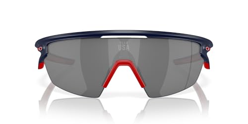 Oakley Oo9403 Sphaera - Gafas de sol rectangulares, Azul marino mate/negro Prizm, 36 mm