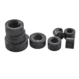 NUOBESTY 8 Stück Teiliges Bohrstopp ring Kleinem Schraubenschlüssel Tiefenanschlag für Bohrer Präzise Bohrtiefe Begrenzung für Holzbearbeitung und Metallbohren