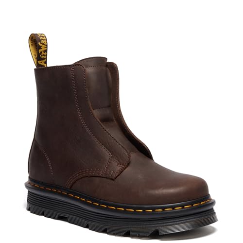 Dr. Martens Zebzag Dark Brown Wyoming TG.36 chaussure sans lacets marron pour femme et homme