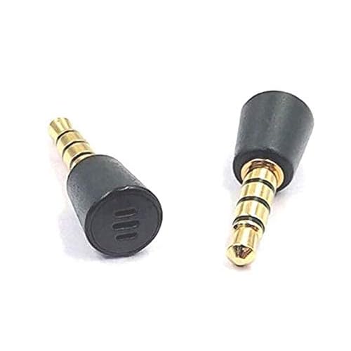 Ruitroliker 2PCS 3.5MM Mikrofon Mini Mikrofon Kabellos für PS4 Xbox One Spiele Controller Handys Laptops Tablets Rekorder