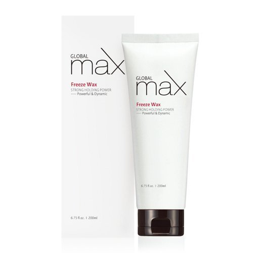 Global Max Freeze Wax 6.75 fl.oz(200ml) Strong Hold Hair Wax by Saehan