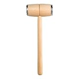 Wooden Meat Mallet Meat Hammer Wooden Meat Tenderizer Hammer Cook Hammer Kitchen Hammer For Meat Mallet For Cooking Wooden Kitchen Accessories