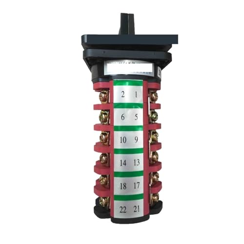Selector de leva 40A KDHC-40/6 con cambio de 10 vías para redistribución de cargas trifásicas 2