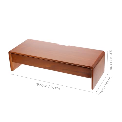Meuble bureau assis-debout Toddmomy support écran PC ergonomique maison