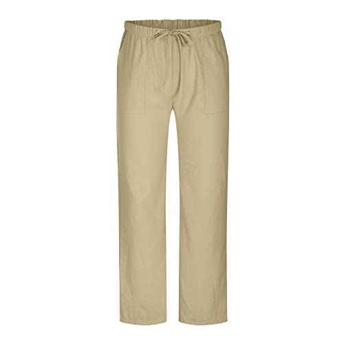 Men Pants Joggers Chino Cargo Trousers Sports Outdoor Hiking Pants Casual Fashion Track Running Tapered Trousers Tied