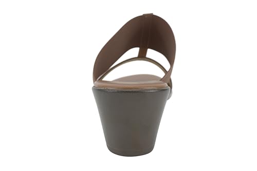 Image of ITALIAN Shoemakers Women's Sadey Stretch Fabric Elastic H Strap Dress Comfort Wedge Sandals