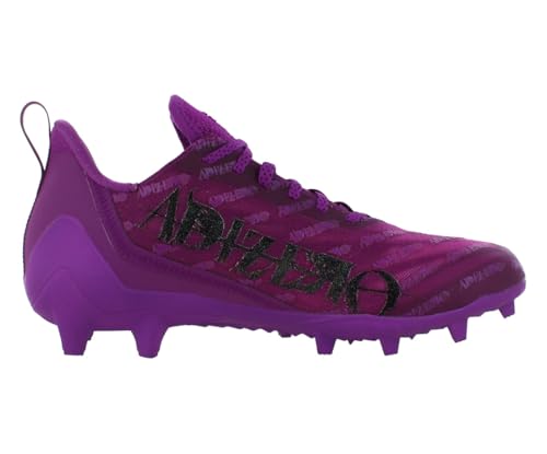 Image of adidas Adizero Mens Shoes Size 12, Color: Sonic Fuchsia /Silver Metallic /Core Black