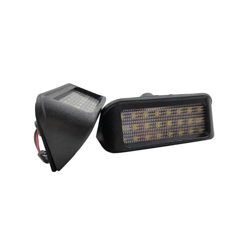 Luces LED de matrícula para Peugeot Partner y Expert II III pack de dos unidades