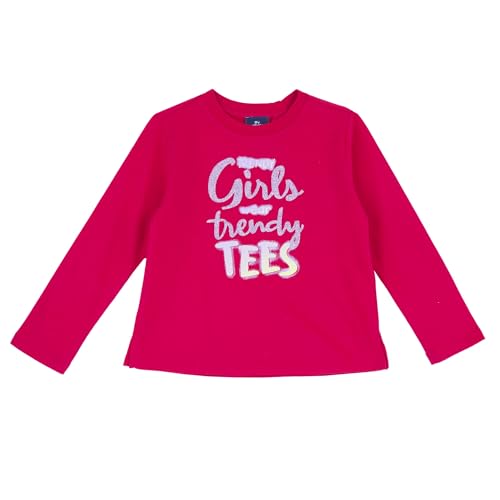 Chicco Camiseta de Algodón, Manga Larga, Niñas, Fucsia, 5 años, Diseñado en Italia