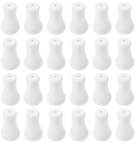 30 Pcs Blind Pull Cord Knobs, Window Blinds Cord Knobs White Plastic Cord Tassel for Blinds or Shades