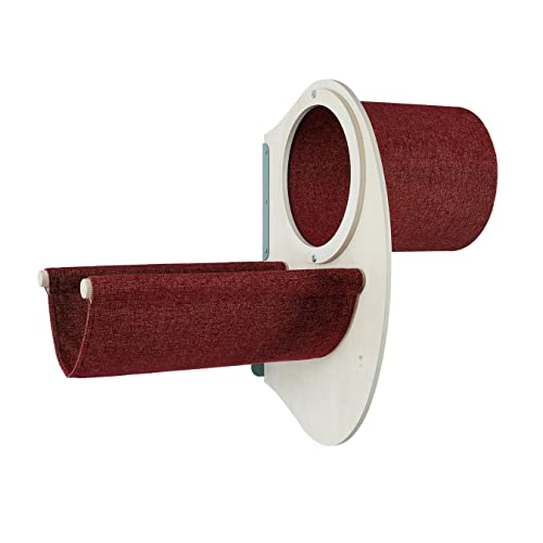 COSY AND DOZY Catwalk Play - Juego de cama para gatos con hamaca para gatos (50 x 28 cm) y túnel para gatos (28 x 30 cm), montaje en pared, soporta hasta 20 kg de peso corporal Cover