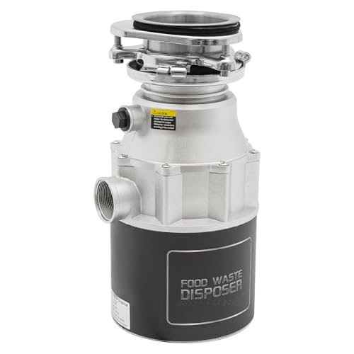 560W Trituratore per Lavello da Cucina 1.15L 3600rpm Trituradora para Fregadero de Cocina Apertura Fregadero Compatible 90mm para Procesar Cáscaras de Fruta, Huesos Pequeños, Residuos