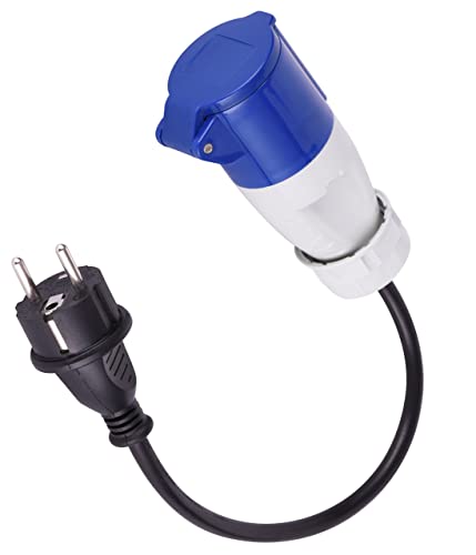 Electraline 20848043F Female EEC/Male Adaptor, Black - Image 3